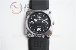 Bell & Ross BR 03 Instruments 1:1 Best Edition  Rubber Strap MIYOTA 9015