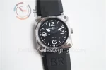 Bell & Ross BR 03 Instruments 1:1 Best Edition  Rubber Strap MIYOTA 9015