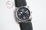 Bell & Ross BR 03 Instruments 1:1 Best Edition  Rubber Strap MIYOTA 9015