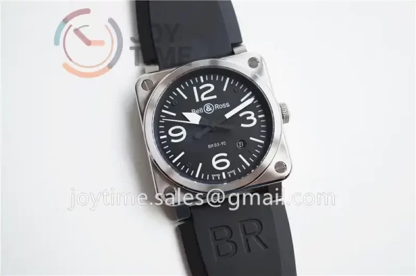 Bell & Ross BR 03 Instruments 1:1 Best Edition  Rubber Strap MIYOTA 9015