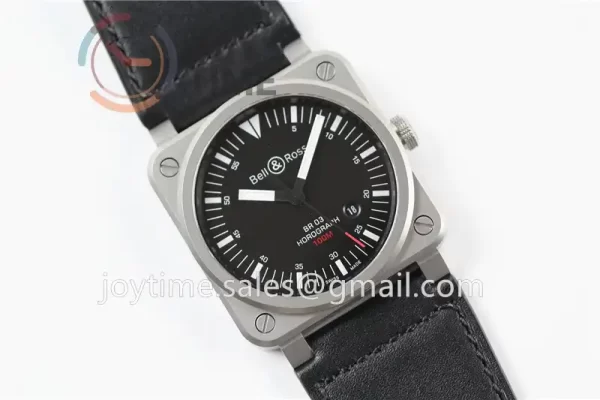 Bell & Ross BR 03 Instruments 1:1 Best Edition Leather Strap Miyota 9015