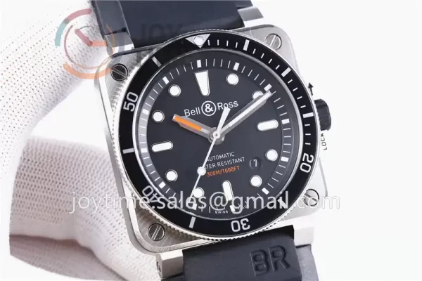 Bell & Ross BR 03  Instruments 1:1 Best Edition  Rubber Strap Miyota 9015