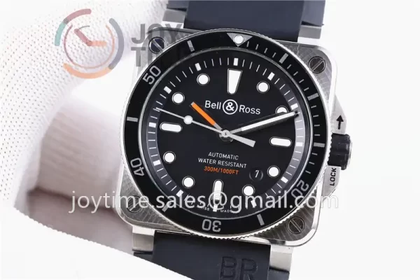 Bell & Ross BR 03  Instruments 1:1 Best Edition  Rubber Strap Miyota 9015