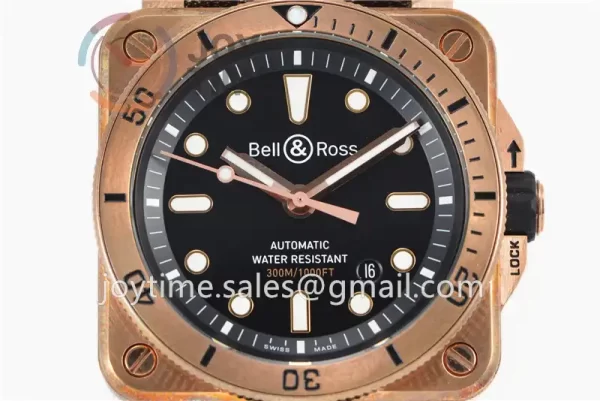 Bell & Ross BR 03 Instruments 1:1 Best Edition Bronze Case Leather Strap Miyota 9015