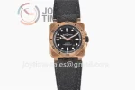 Bell & Ross BR 03 Instruments 1:1 Best Edition Bronze Case Leather Strap Miyota 9015