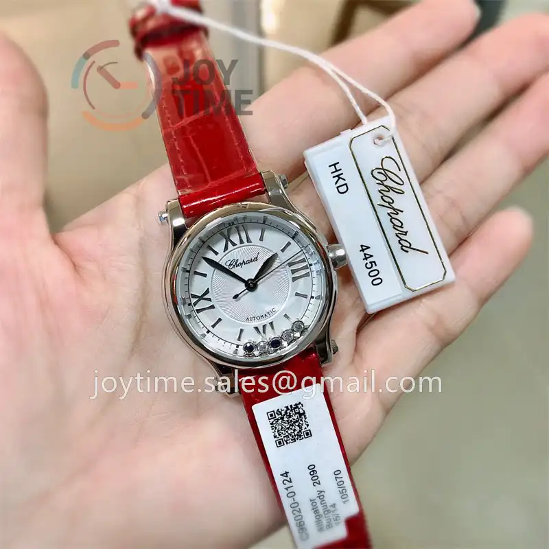 Chopard Happy Sports NRF 1:1 Best Edition 30mm Alligator Leather Strap A2892