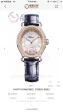 Chopard Happy Sports NRF 1:1 Best Edition 29mm RG Diamond Bezel Alligator Leather Strap A2892