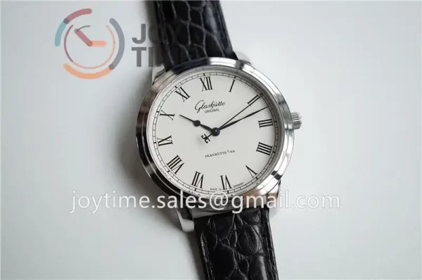 Glashütte Original Senator Excellence GF 1:1 Best Edition SS Leather Strap A2824