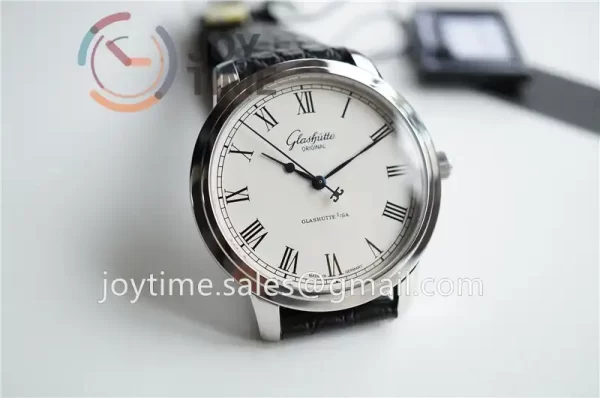 Glashütte Original Senator Excellence GF 1:1 Best Edition SS Leather Strap A2824