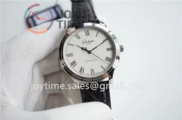 Glashütte Original Senator Excellence GF 1:1 Best Edition SS Leather Strap A2824