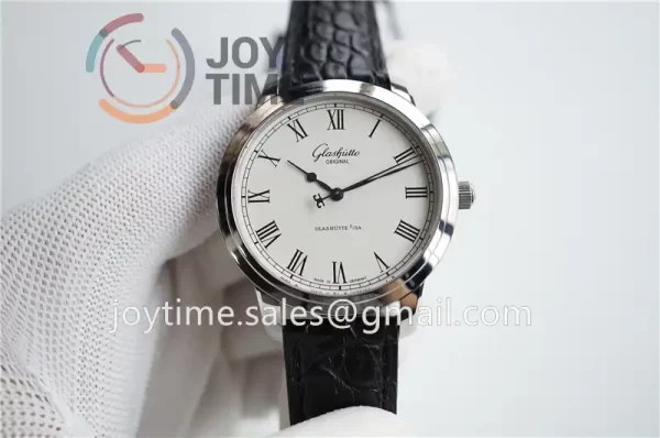 Glashütte Original Senator Excellence GF 1:1 Best Edition SS Leather Strap A2824