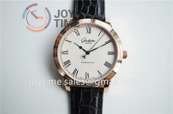 Glashütte Original Senator Excellence GF 1:1 Best Edition RG Leather Strap A2824