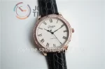 Glashütte Original Senator Excellence GF 1:1 Best Edition RG Diamond Bezel Leather Strap A2824