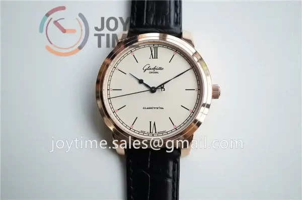 Glashütte Original Senator Excellence GF 1:1 Best Edition RG Leather Strap A2824