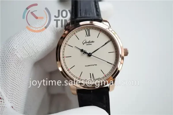 Glashütte Original Senator Excellence GF 1:1 Best Edition RG Leather Strap A2824