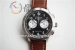 Glashütte Original Senator Navigator GF 1:1 Best Edition SS Leather Strap A7750