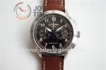 Glashütte Original Senator Navigator GF 1:1 Best Edition SS Leather Strap A7750