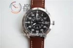 Glashütte Original Senator Navigator GF 1:1 Best Edition SS Leather Strap A2824