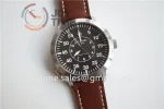 Glashütte Original Senator Navigator GF 1:1 Best Edition SS Leather Strap A2824