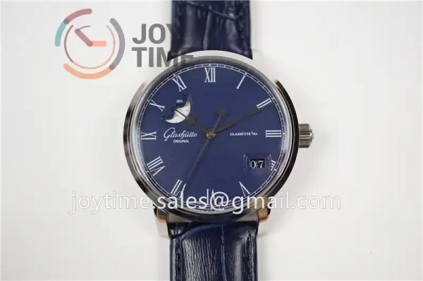 Glashütte Original Senator Excellence Moonphase GF 1:1 Best Edition SS Leather Strap A2824