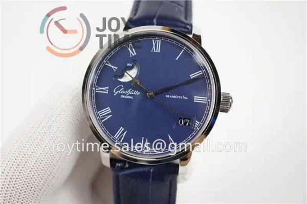 Glashütte Original Senator Excellence Moonphase GF 1:1 Best Edition SS Leather Strap A2824