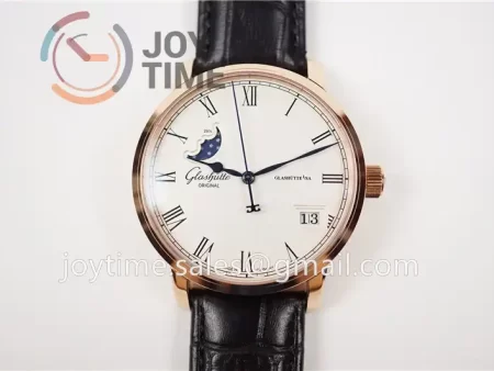 Glashütte Original Senator Excellence Moonphase GF 1:1 Best Edition RG Leather Strap A2824