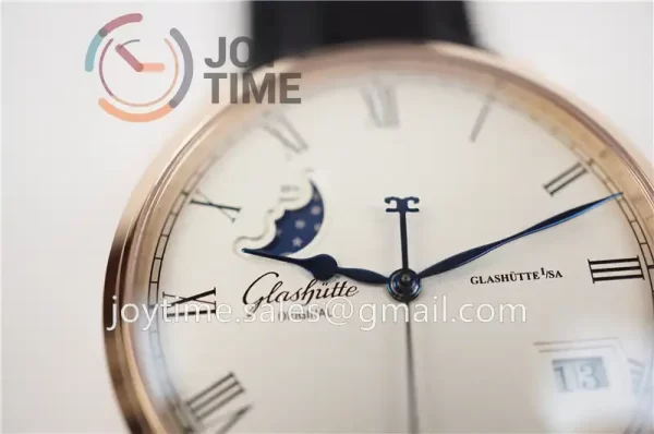 Glashütte Original Senator Excellence Moonphase GF 1:1 Best Edition RG Leather Strap A2824