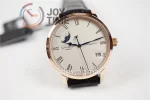 Glashütte Original Senator Excellence Moonphase GF 1:1 Best Edition RG Leather Strap A2824