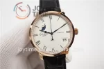 Glashütte Original Senator Excellence Moonphase GF 1:1 Best Edition RG Leather Strap A2824