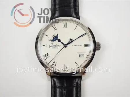 Glashütte Original Senator Excellence Moonphase GF 1:1 Best Edition SS Leather Strap A2824