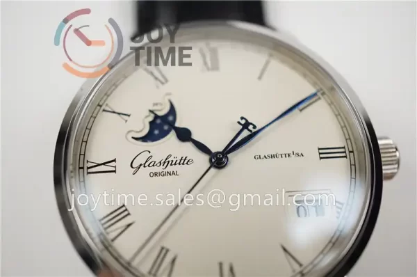 Glashütte Original Senator Excellence Moonphase GF 1:1 Best Edition SS Leather Strap A2824