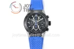 Tag Heuer Calibre Heuer 01 Chrono XF 1:1 Best Edition SS/PVD  Rubber Strap A1887