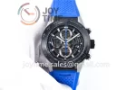 Tag Heuer Calibre Heuer 01 Chrono XF 1:1 Best Edition SS/PVD  Rubber Strap A1887