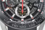 Tag Heuer Calibre Heuer 01 Chrono XF 1:1 Best Edition SS/PVD  Rubber Strap A1887