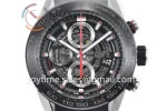 Tag Heuer Calibre Heuer 01 Chrono XF 1:1 Best Edition SS/PVD  Rubber Strap A1887