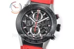 Tag Heuer Calibre Heuer 01 Chrono XF 1:1 Best Edition SS/PVD  Rubber Strap A1887