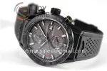 Tag Heuer Calibre Heuer 01 Chrono XF 1:1 Best Edition SS/PVD  Rubber Strap A1887