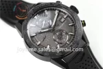 Tag Heuer Calibre Heuer 01 Chrono XF 1:1 Best Edition SS/PVD  Rubber Strap A1887