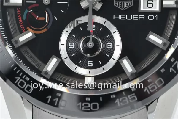 Tag Heuer Calibre Heuer 01 Chrono XF 1:1 Best Edition SS Case SS Strap A1887