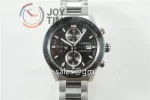 Tag Heuer Calibre Heuer 01 Chrono XF 1:1 Best Edition SS Case Ceramic Bezel SS Strap A1887