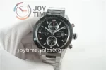 Tag Heuer Calibre Heuer 01 Chrono XF 1:1 Best Edition SS Case Ceramic Bezel SS Strap A1887