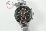 Tag Heuer Calibre Heuer 01 Chrono XF 1:1 Best Edition SS Case Ceramic Bezel SS Strap A1887