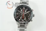 Tag Heuer Calibre Heuer 01 Chrono XF 1:1 Best Edition SS Case Ceramic Bezel SS Strap A1887