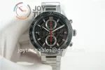 Tag Heuer Calibre Heuer 01 Chrono XF 1:1 Best Edition SS Case Ceramic Bezel SS Strap A1887