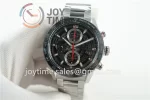 Tag Heuer Calibre Heuer 01 Chrono XF 1:1 Best Edition SS Case Ceramic Bezel SS Strap A1887