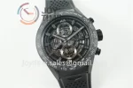 Tag Heuer Calibre Heuer 01 Chrono XF 1:1 Best Edition All Ceramic  Rubber Strap A1887