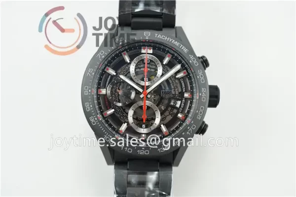 Tag Heuer Calibre Heuer 01 Chrono XF 1:1 Best Edition All Ceramic  Ceramic Strap A1887