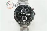 Tag Heuer Calibre Heuer 01 Chrono XF 1:1 Best Edition SS Case Ceramic Bezel SS Strap A1887