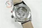 Tag Heuer Calibre Heuer 01 Chrono XF 1:1 Best Edition SS Case Ceramic Bezel Leather Strap A1887