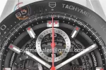 Tag Heuer Calibre Heuer 01 Chrono XF 1:1 Best Edition SS Case Ceramic Bezel SS Strap A1887